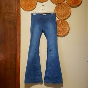 EUC Free People Pull-on Penny Flares, Size 27